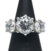 ジャスティンデイビス ラインストーン リング 指輪 SV925 シルバー レディース Justin Davis 【中古】